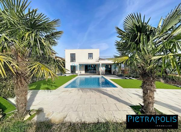 ANSE PROCHE CENTRE VILLA CONTEMPORAINE DE 152.59 M2 SUR TERRAIN DE 998 M2 AVEC PISCINE
