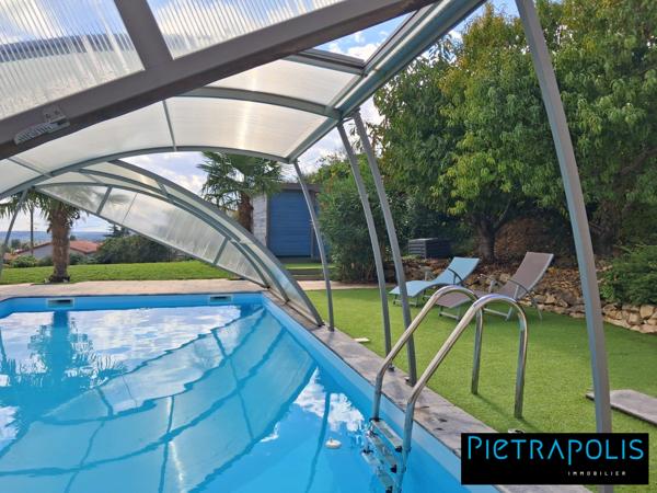 ANSE PROCHE CENTRE VILLA CONTEMPORAINE DE 152.59 M2 SUR TERRAIN DE 998 M2 AVEC PISCINE