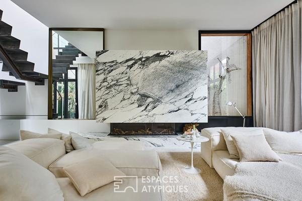 Iconique duplex esprit maison-loft à SoPi