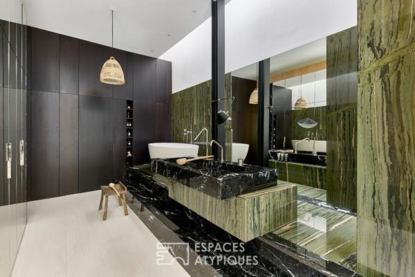 Iconique duplex esprit maison-loft à SoPi