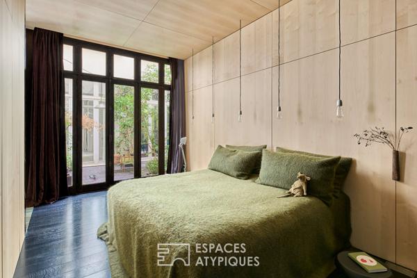 Iconique duplex esprit maison-loft à SoPi