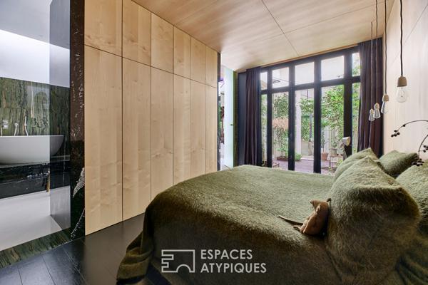 Iconique duplex esprit maison-loft à SoPi