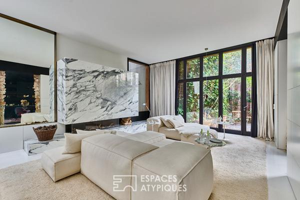 Iconique duplex esprit maison-loft à SoPi