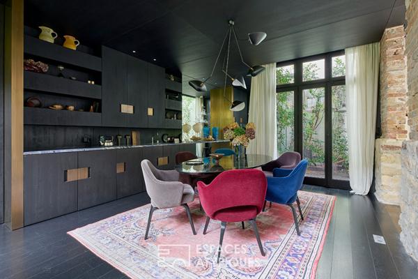 Iconique duplex esprit maison-loft à SoPi