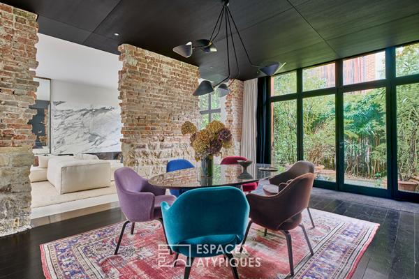 Iconique duplex esprit maison-loft à SoPi