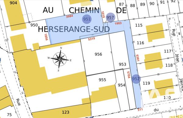 Terrain à vendre 1 176 m² Mexy