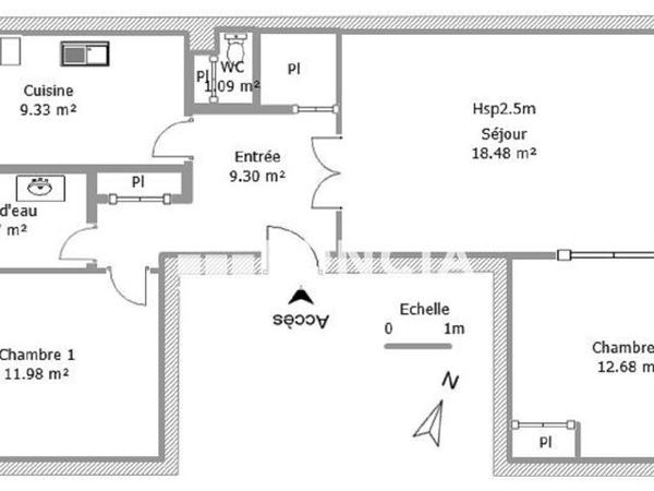 Location Appartement 3 pièces 66.83 m² - 29-29 BIS BLD MARCOU /8 PLACE DAVILLA Carcassonne 11000
