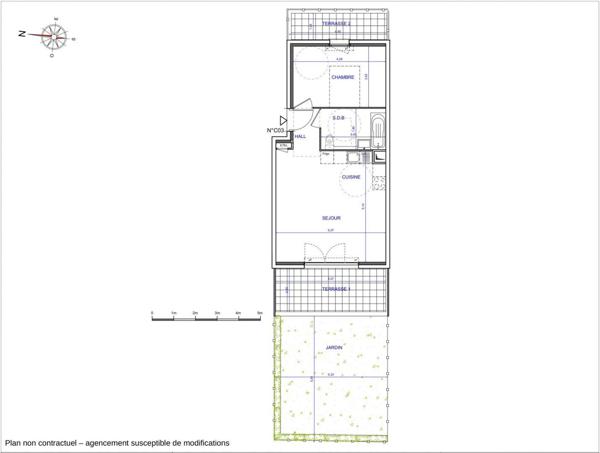 Appartement à vendre 2 pièces 46 m² La Roquette-sur-Siagne