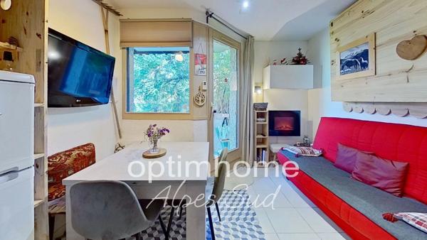 Studio avec coin montagne et balcon proche pistes