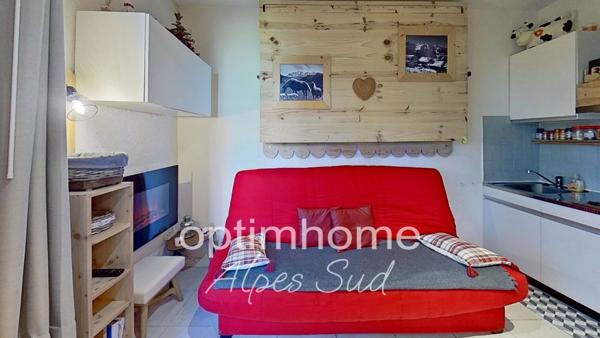 Studio avec coin montagne et balcon proche pistes