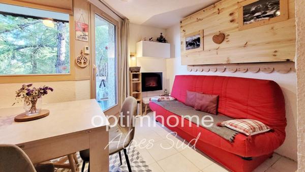 Studio avec coin montagne et balcon proche pistes