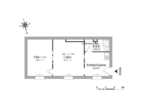 Location Appartement 2 pièces 39.4 m² - 91 RUE DU FBG SAINT MARTIN Paris 75010