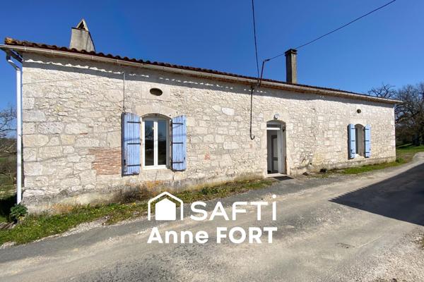 Ferme en pierre à rénover d'environ 132 m2 avec trois dépendances et terrain de 2500 m2
