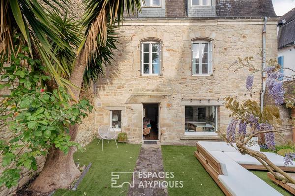 Maison de caractère avec jardin intime à proximité du port