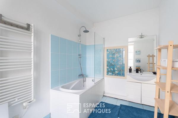 Maison de caractère avec jardin intime à proximité du port