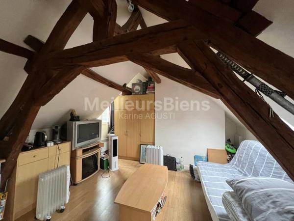 Studio loué meublé - 14m²
