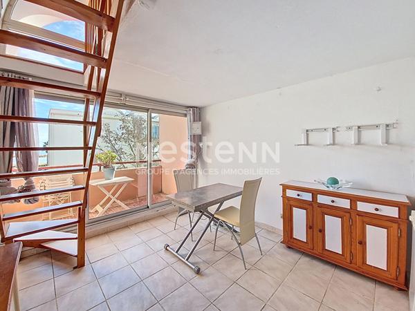 Duplex 39 m² avec vue sur la plage du Grazel