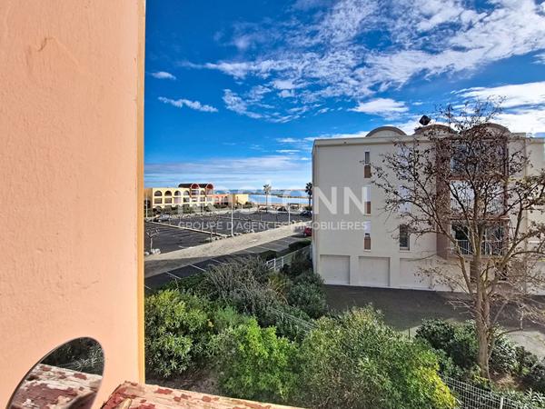 Duplex 39 m² avec vue sur la plage du Grazel