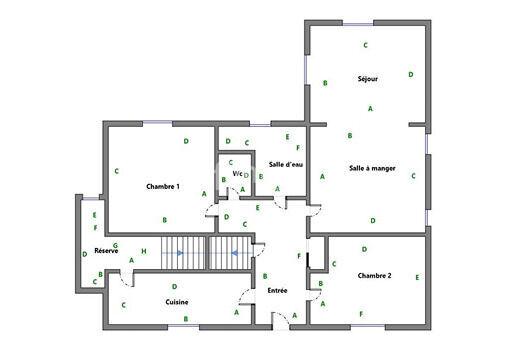 Maison 6 pièces - Grand garage
