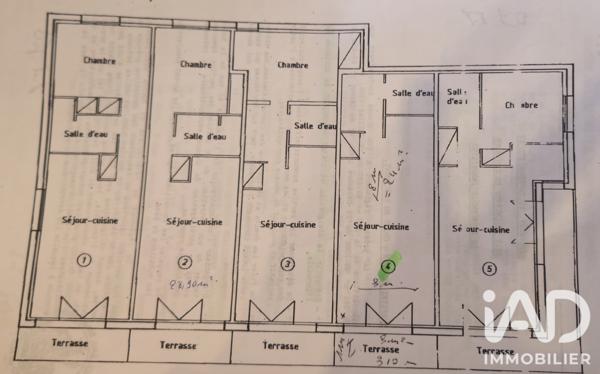 Appartement à vendre 2 pièces 24 m² Saint-Vincent-sur-Jard