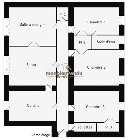 Grand appartement haussmannien, type T5