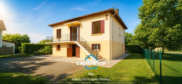 Maison à vendre 7 pièces VILLENEUVE SUR LOT (47) Maison familiale 140 m² – 5 chambres – Terrain 812 m² – Garage