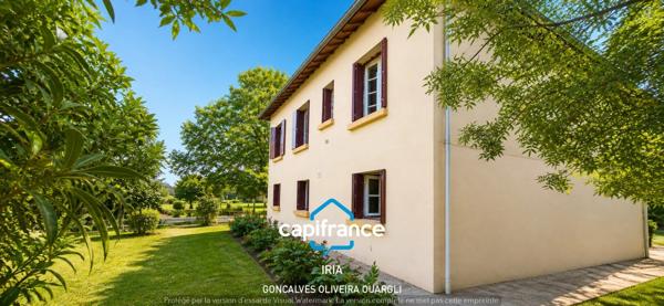 Maison à vendre 7 pièces VILLENEUVE SUR LOT (47) Maison familiale 140 m² – 5 chambres – Terrain 812 m² – Garage