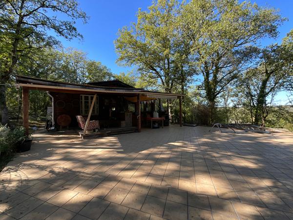 Maison Cajarc 4 pièce(s) 100 m2 + dépendances - 1,4ha Cajarc