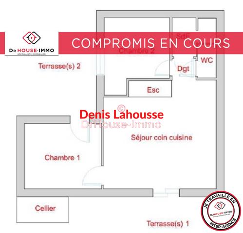 Maison à vendre 4 pièces de 45 m²