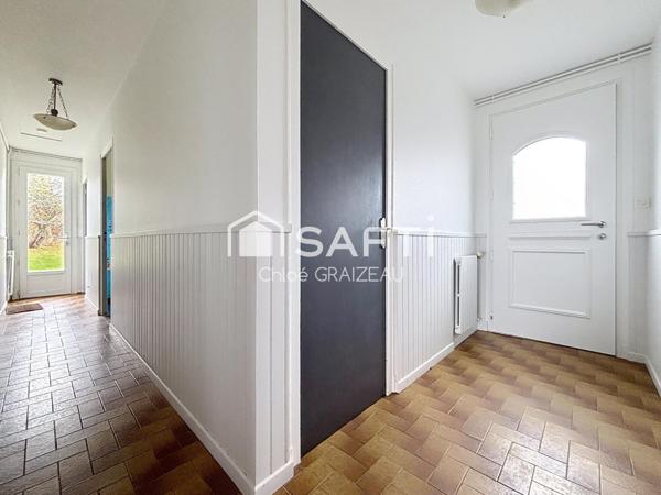 Maison de 156 m² habitables, 5 chambres