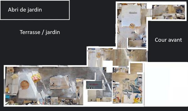 Marseille (13011) ** Trop tard proposition d'achat acceptée ** Plain Pied, Charmante maison T3 avec jardin au calme à La Pomme