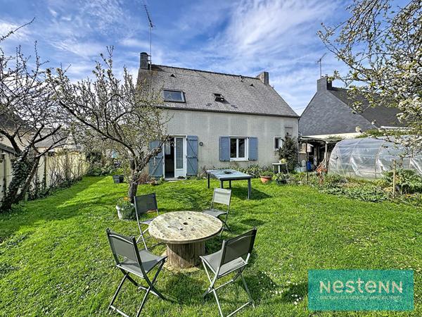 Vente d'une maison d'habitation 4 chambres avec jardin dans le bourg de Planguenoual