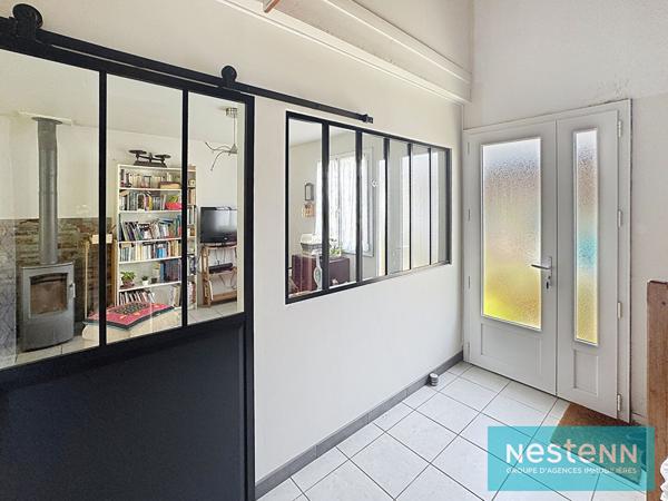 Vente d'une maison d'habitation 4 chambres avec jardin dans le bourg de Planguenoual