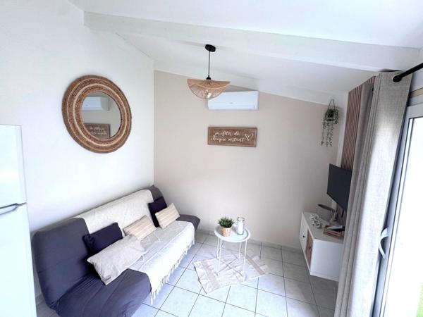 Pinède. Maison 2 pièces cabine 32 m²