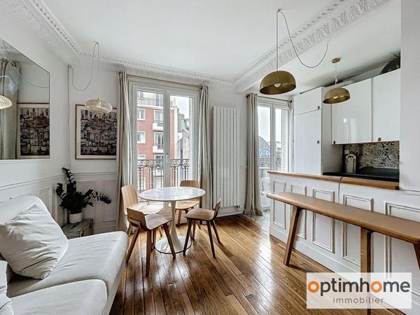 EXCLUSIVITE Appartement à vendre 3 pièces avec Balcon filant et Cave - Paris 17ᵉ Quartier des Épinettes