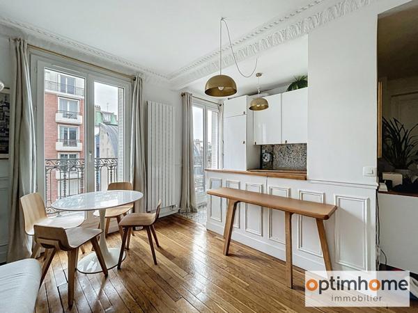 EXCLUSIVITE Appartement à vendre 3 pièces avec Balcon filant et Cave - Paris 17ᵉ Quartier des Épinettes