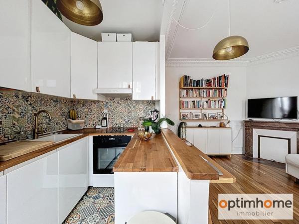 EXCLUSIVITE Appartement à vendre 3 pièces avec Balcon filant et Cave - Paris 17ᵉ Quartier des Épinettes