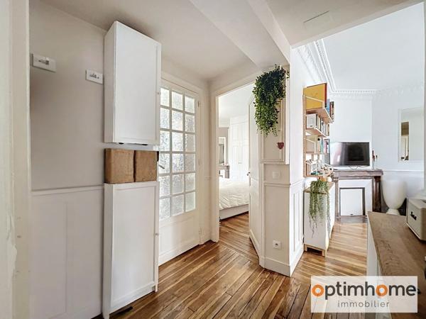 EXCLUSIVITE Appartement à vendre 3 pièces avec Balcon filant et Cave - Paris 17ᵉ Quartier des Épinettes