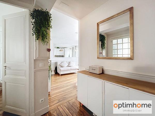 EXCLUSIVITE Appartement à vendre 3 pièces avec Balcon filant et Cave - Paris 17ᵉ Quartier des Épinettes