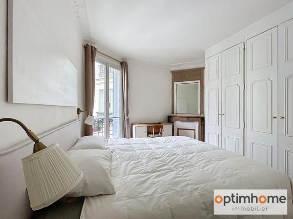 EXCLUSIVITE Appartement à vendre 3 pièces avec Balcon filant et Cave - Paris 17ᵉ Quartier des Épinettes