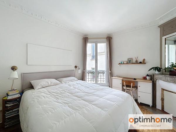 EXCLUSIVITE Appartement à vendre 3 pièces avec Balcon filant et Cave - Paris 17ᵉ Quartier des Épinettes