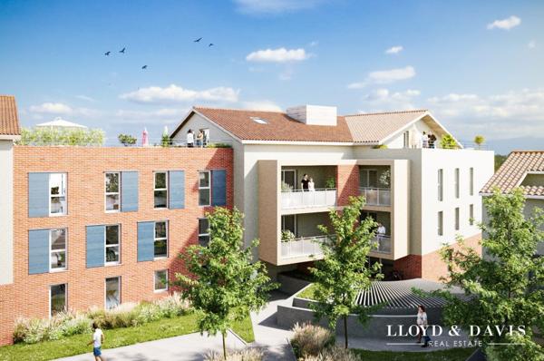 CASTANET-TOLOSAN – APPARTEMENT T4 D’EXCEPTION AVEC TERRASSE 61 M² – DERNIER ÉTAGE – RÉSIDENCE DE STANDING