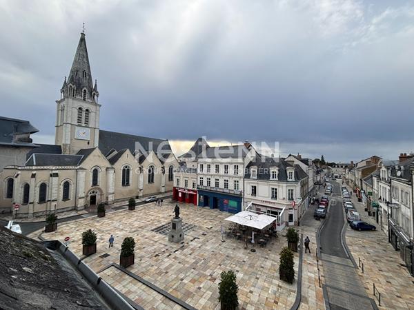 A louer bel appartement en centre ville de La Flèche 3 pièces Meublé