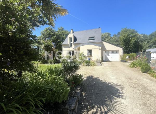 Maison à vendre proche Saint Avé - 91 m² - 3 chambres - 590 m² de terrain