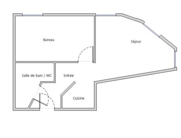 Appartement
         2 pièces
        - 27 m² Exclusivité 235 000 € *