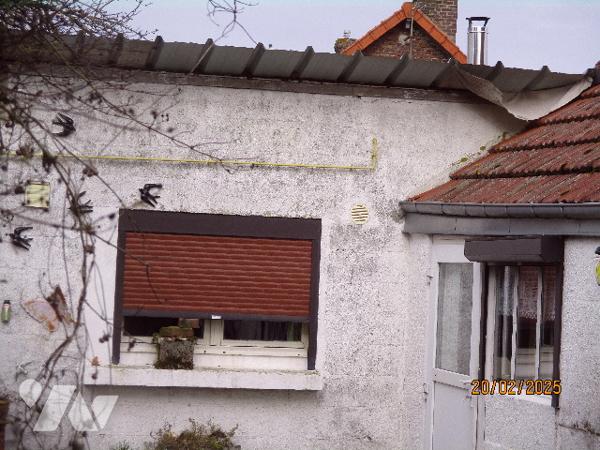 A BROUCHY (SOMME) 
Une maison à usage d'habitation construite en briques et parpaings