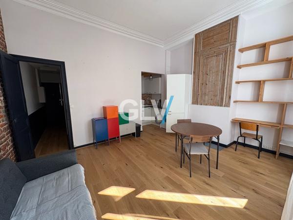 Appartement Lille 2 pièce(s) 36.85 m2 , Lille