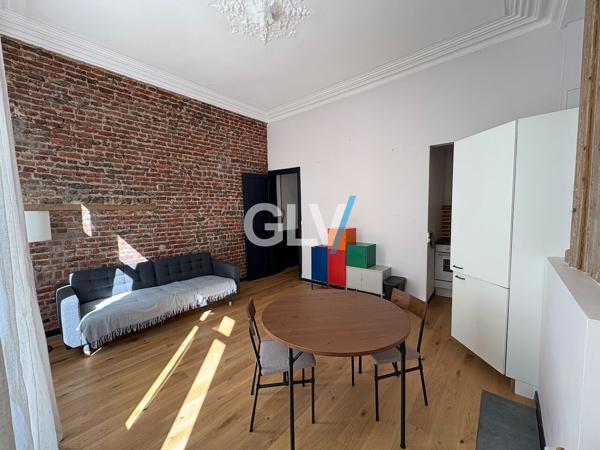 Appartement Lille 2 pièce(s) 36.85 m2 , Lille