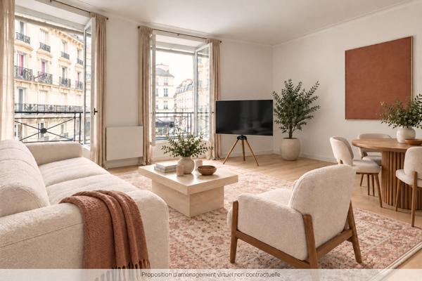 Deux pièces bail code civil - PARIS