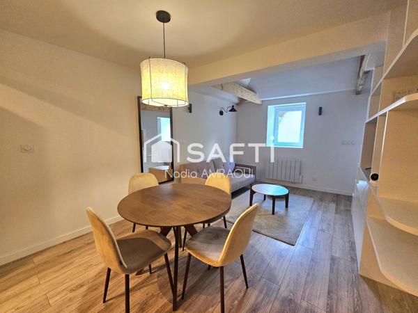 Hyper centre AURAY T2 rénové de 37 m²